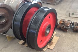 起重機(jī)車輪輪緣方向