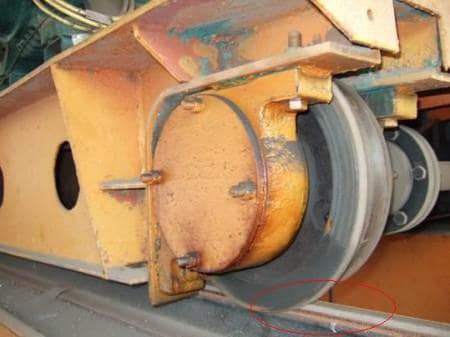 起重機(jī)行車輪與軌道啃軌故障及避免方法