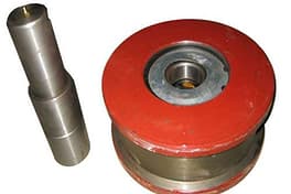 天車車輪組軸和軸承的作用